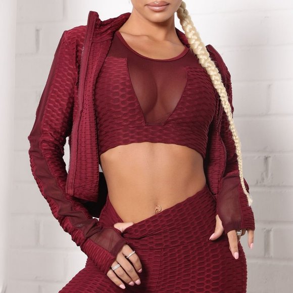 Fashion Nova Sport Honeycomb Active Jacket - Picture 7 of 10